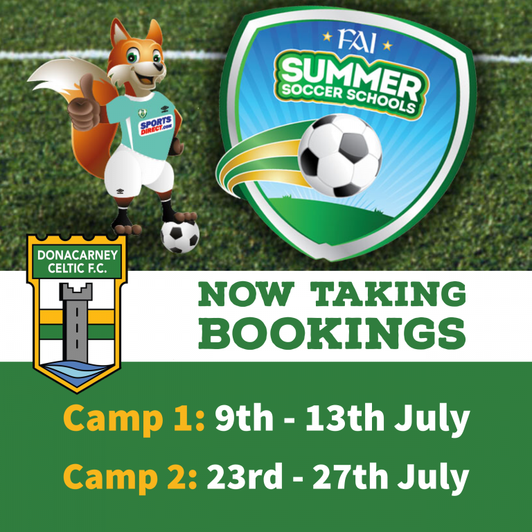 FAI Summer Camps Donacarney Celtic Football Club